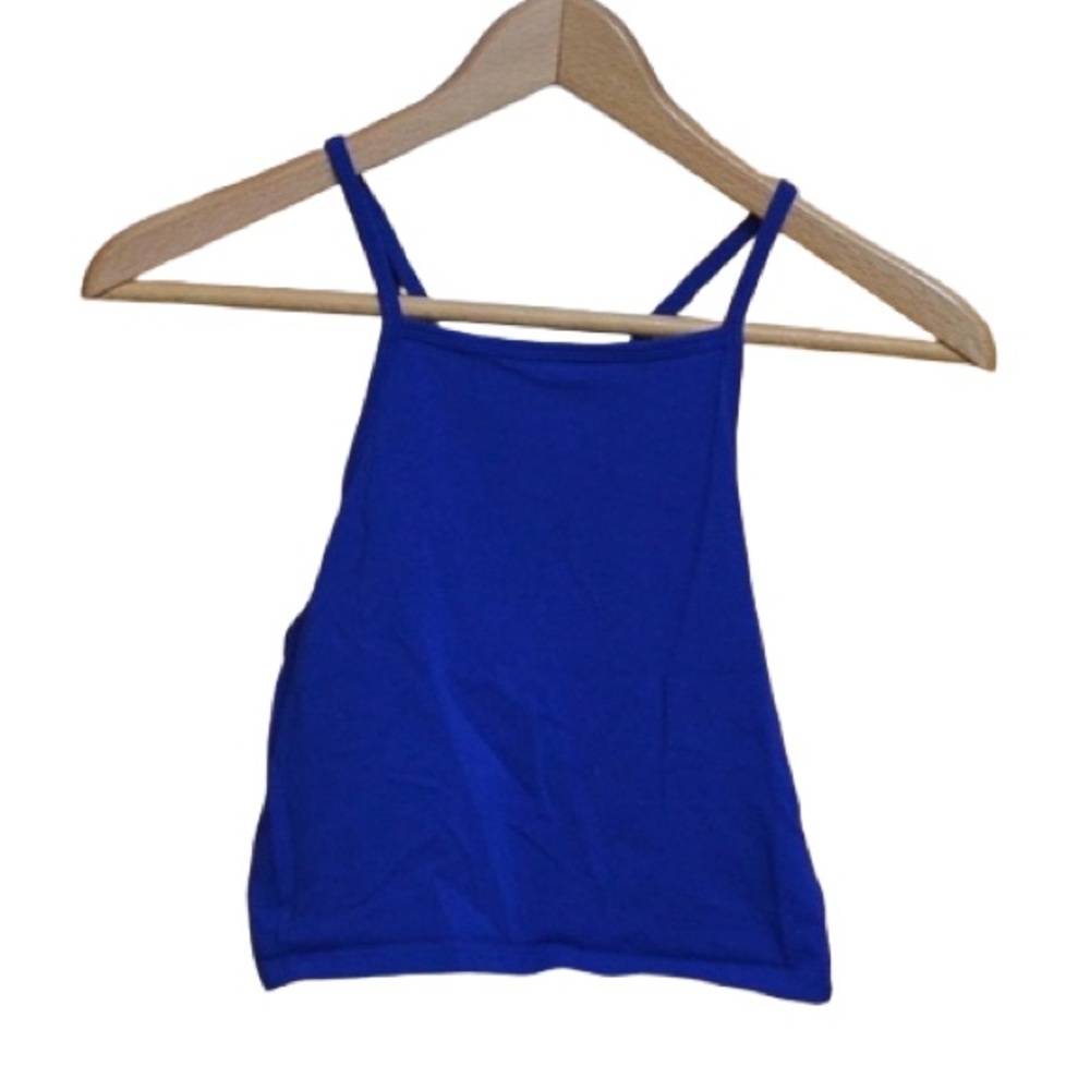 Blue Halter Crop Top | 2 for $10 Bundle Item